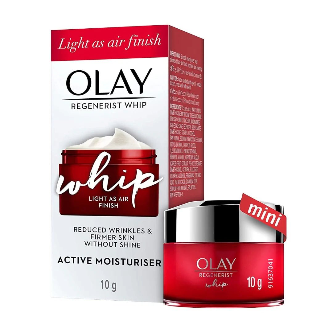 olmscsmll - Olay Ultra Lightweight Moisturiser: Regenerist Whip Mini Day Cream (non SPF), 10g - Looknstyle