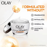 loy4 - Olay Vitamin C Face Cream with SPF30 l Brightens Skin and Reveals Glow | Smooth Texture with Niacinamide l Paraben and Sulphate Free (50g) - Looknstyle