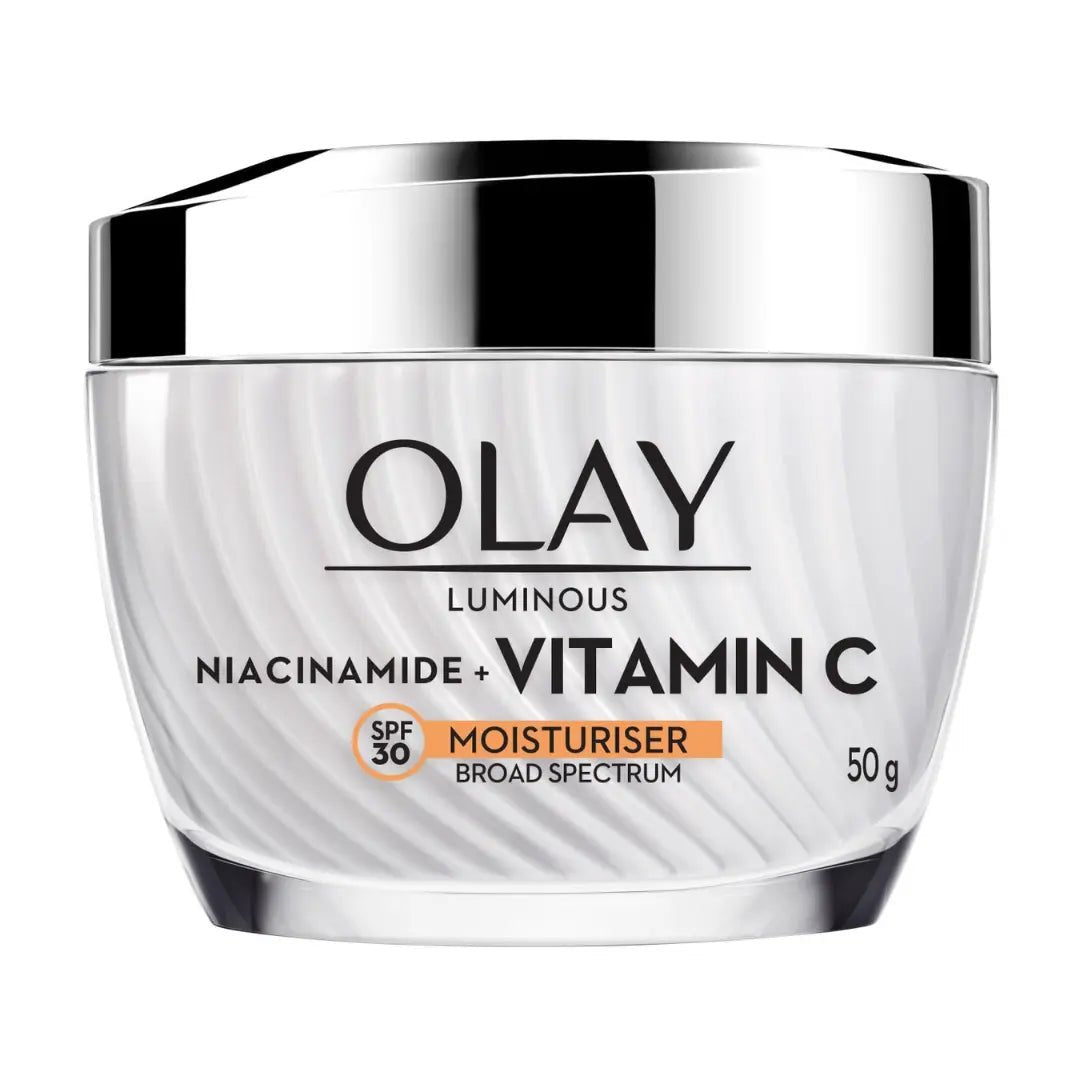 loy4 - Olay Vitamin C Face Cream with SPF30 l Brightens Skin and Reveals Glow | Smooth Texture with Niacinamide l Paraben and Sulphate Free (50g) - Looknstyle