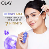 ornsm - Olay Retinol24 Max Night Serum l Visibly Reduces Fine Lines in 7 Nights | Max Repair, Max Hydration l No Redness or Irritation | Fragrance Free l Normal, Oily, Dry and Combination Skin l 30ml - Looknstyle