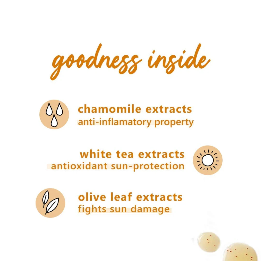 Plum Skin Revival Face Wash - Chamomile & White Tea, 120 ml