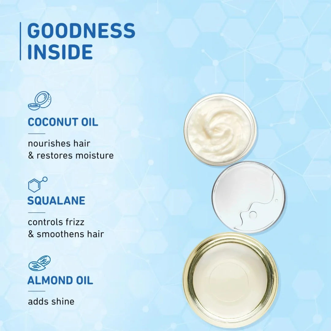 Plum Coconut & Squalane Nutri-Shine Hair Serum | Frizz Control & Instant Shine | Enriched with Vitamin E & Almond Oil | Coconut-Vanilla Fragrance | 75ml