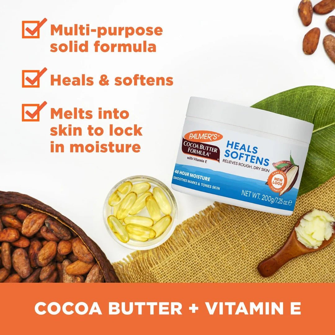palmer4 - Palmer's Cocoa Butter Formula Heals Softens Relieves Rough, Dry Skin Cream (200g) - Looknstyle