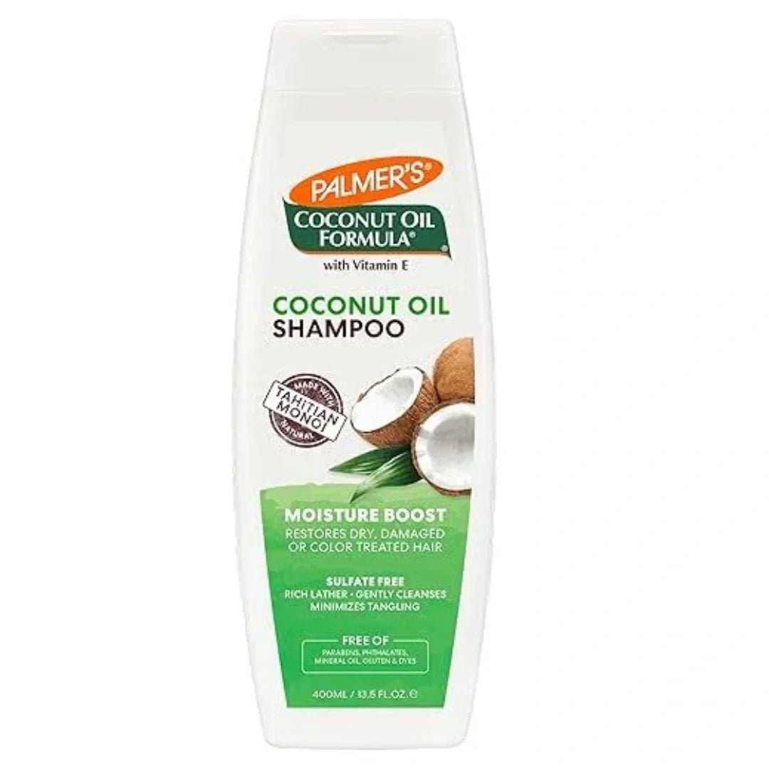 palmer5 - Palmer’s Coconut Oil Formula Moisture Boost Shampoo (400ml) - Looknstyle