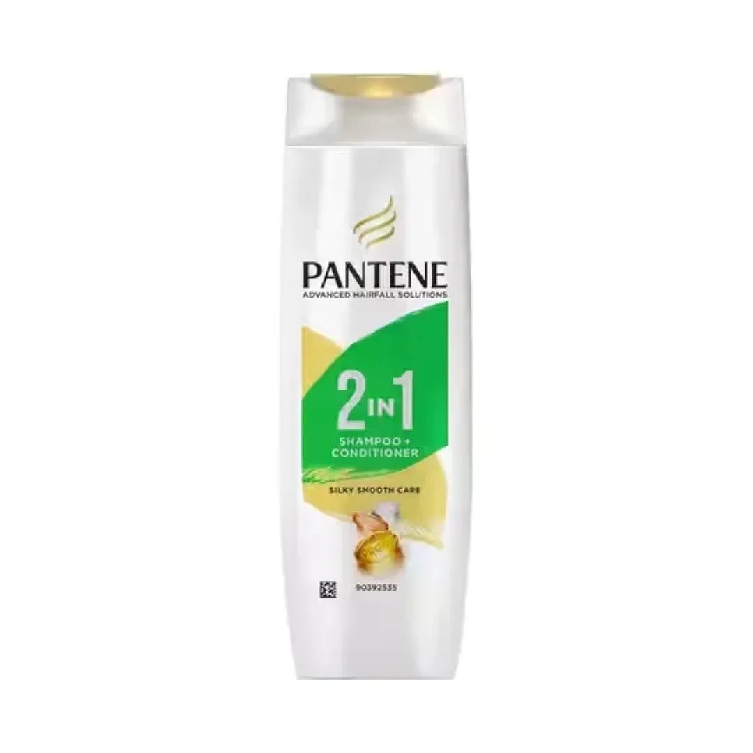 PAN1 - Pantene Advanced Hairfall Solution 2 - In - 1 Silky Smooth Shampoo & Conditioner (340ml) - Looknstyle