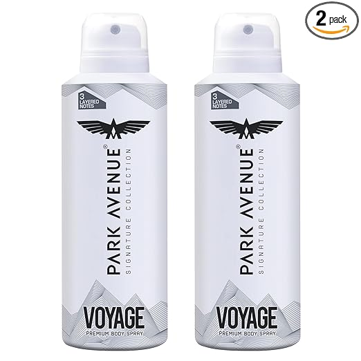 peka1 - Park Avenue Deo for Men, Voyage Signature, 100g (Pack of 2) - Looknstyle