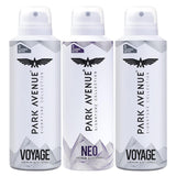 paka8 - Park Avenue Men Signature Collection Set of 2 Voyage & 1 Neo Perfume Sprays ( Pack of 3) - Looknstyle
