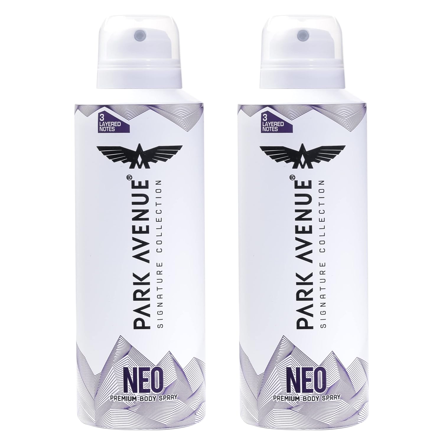 paka9 - Park Avenue Signature Deodorant for Men, Neo, 140ml (Pack of 2) - Looknstyle