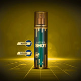 lapasde - Layer'r Shot Gold Passion Deodorant Body Spray For Men (135ml) - Looknstyle