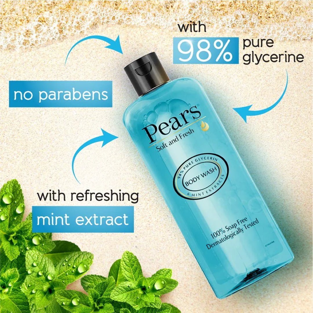 prsst&frsbw - Pears Soft & Fresh Shower Gel 250 ml - Looknstyle