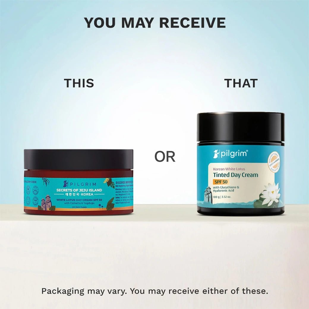 pgmltsdcrm-Pilgrim White Lotus Day Cream SPF 50 with Camellia & Yugdugu (100g)-Looknstyle
