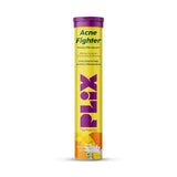 x2 - PLIX - THE PLANT FIX Acne Shield (15 Effervescent Tablets),Mango Twist Flavour - Pack Of 1,Goodness Of Curcumin,Aloe And Chamomile,Good For Clear Skin,Easy To Consume,Gluten Free,Dairy Free,Plant Based - Looknstyle