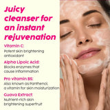 PLIX - THE PLANT FIX Jamun Active Acne Juicy Cleanser & Guava Glow Juicy Cleanser - 100ml Each - Deals999