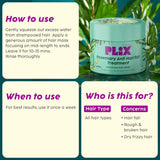 PLIX - THE PLANT FIX Rosemary Infused Advanced Shampoo - 200ml & Hair Mask - 200g Repairs Damaged Hair - Deals999
