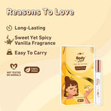 Plum BodyLovin | Smokin' Vanilla Eau De Parfum | Warm Long Lasting Vanilla Fragrance | Perfume Body Spray for Women | Vegan & Paraben Free | Travel Friendly | Sweet Scent | 15ml - Deals999
