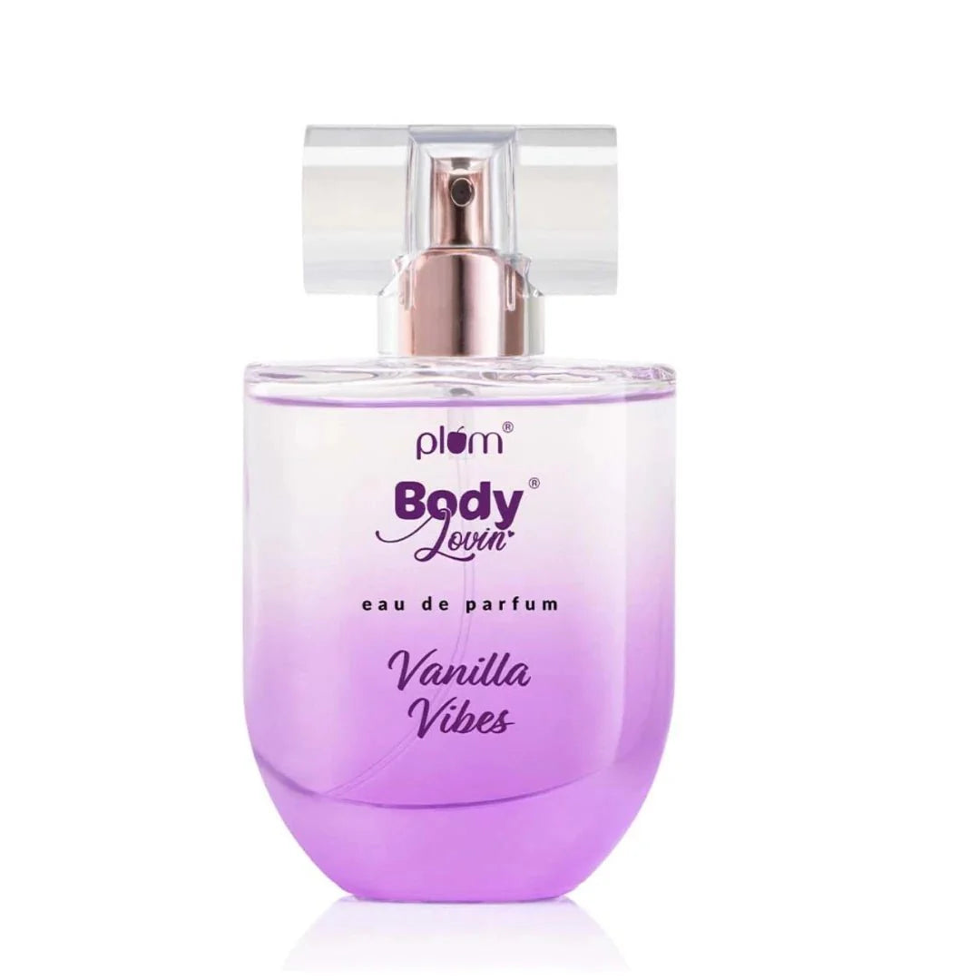 Plum BodyLovin' Vanilla Vibes Eau De Perfume (Parfum) | Long Lasting & Premium Warm Vanilla Fragrance | Luxury Perfume For Women | Sweet & Irresistible Notes of Vanilla (50 ml) - Deals999