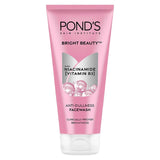 POND11 - POND's Bright Beauty Anti - Dullness & Brightening Facewash With Niacinamide | For Glass - Skin Like Shine And With 4X Visibly Brighter Skin, 200Gm - Looknstyle