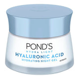policr - Pond's Hydra Light Hyaluronic Acid Hydrating Night Gel - Plumps Skin for 72 Hours (50gm) - Looknstyle