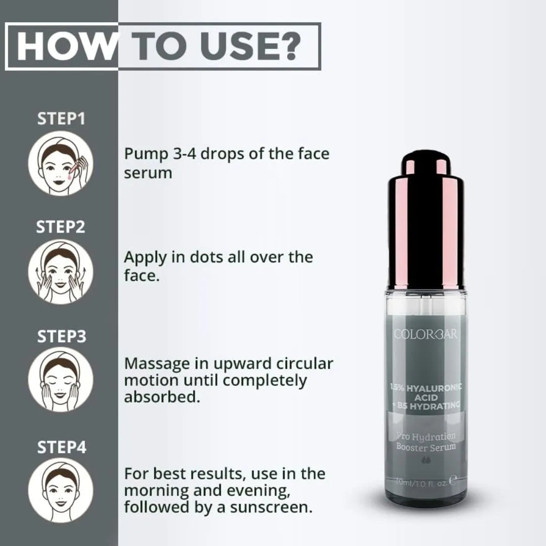 COLORBAR PREMIUM PRO HYDRATION BOOSTER Skin Serum, 30 ml