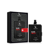 Ramsons Black Wallet For Men, 100ml Liquid Perfume, Long Lasting Luxury Perfume