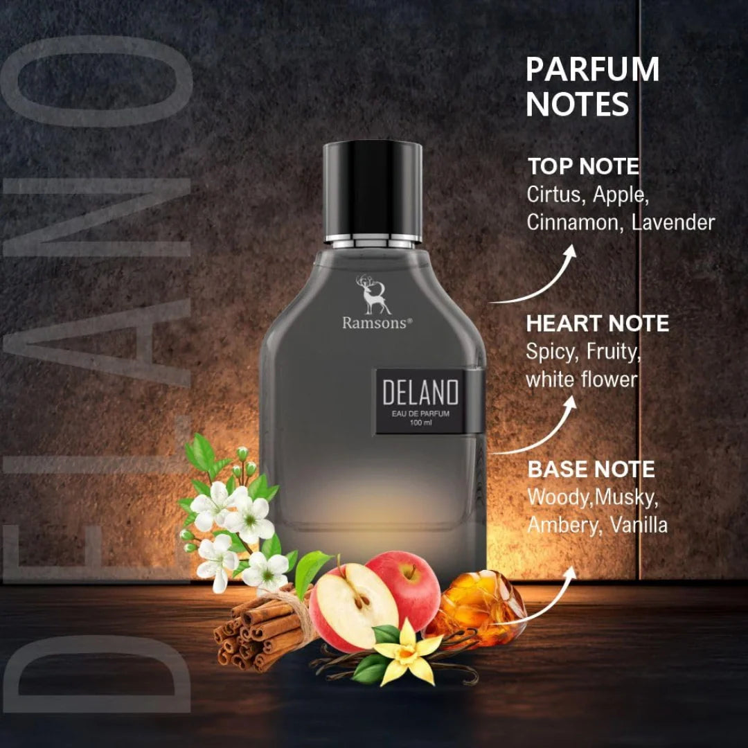 Ramsons Delano Perfume Spray for Men - 100ml