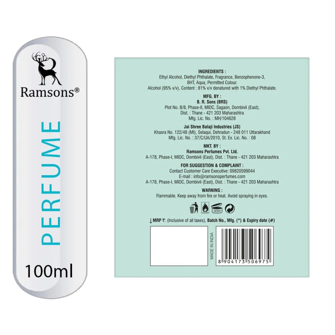 Ramsons - SCENT OF WONDER Eau De Parfum | 100ML |Perfume For Women