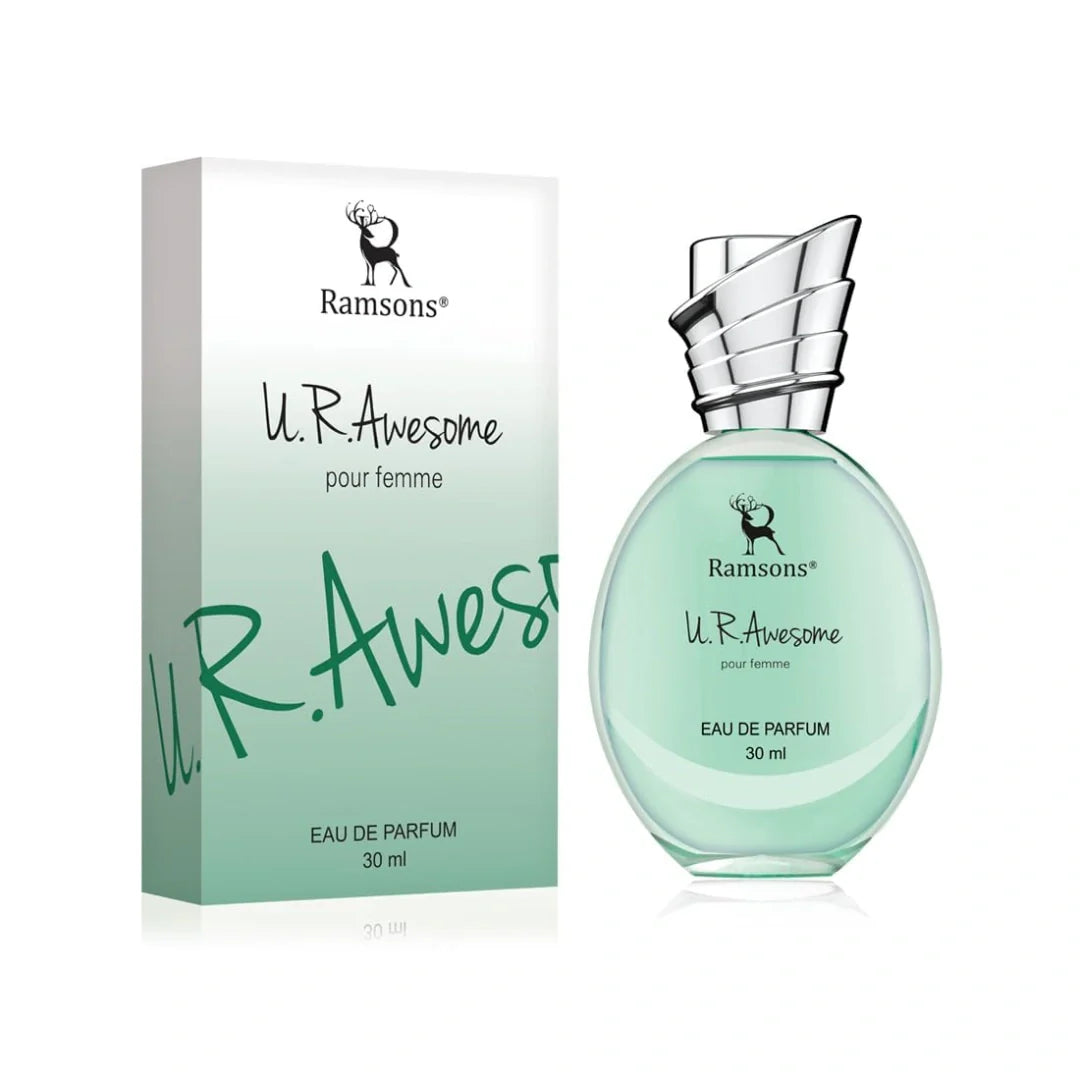 Ramsons U.R. Awesome Women’s Perfume – Eau de Parfum with Soft Floral & Fresh Notes