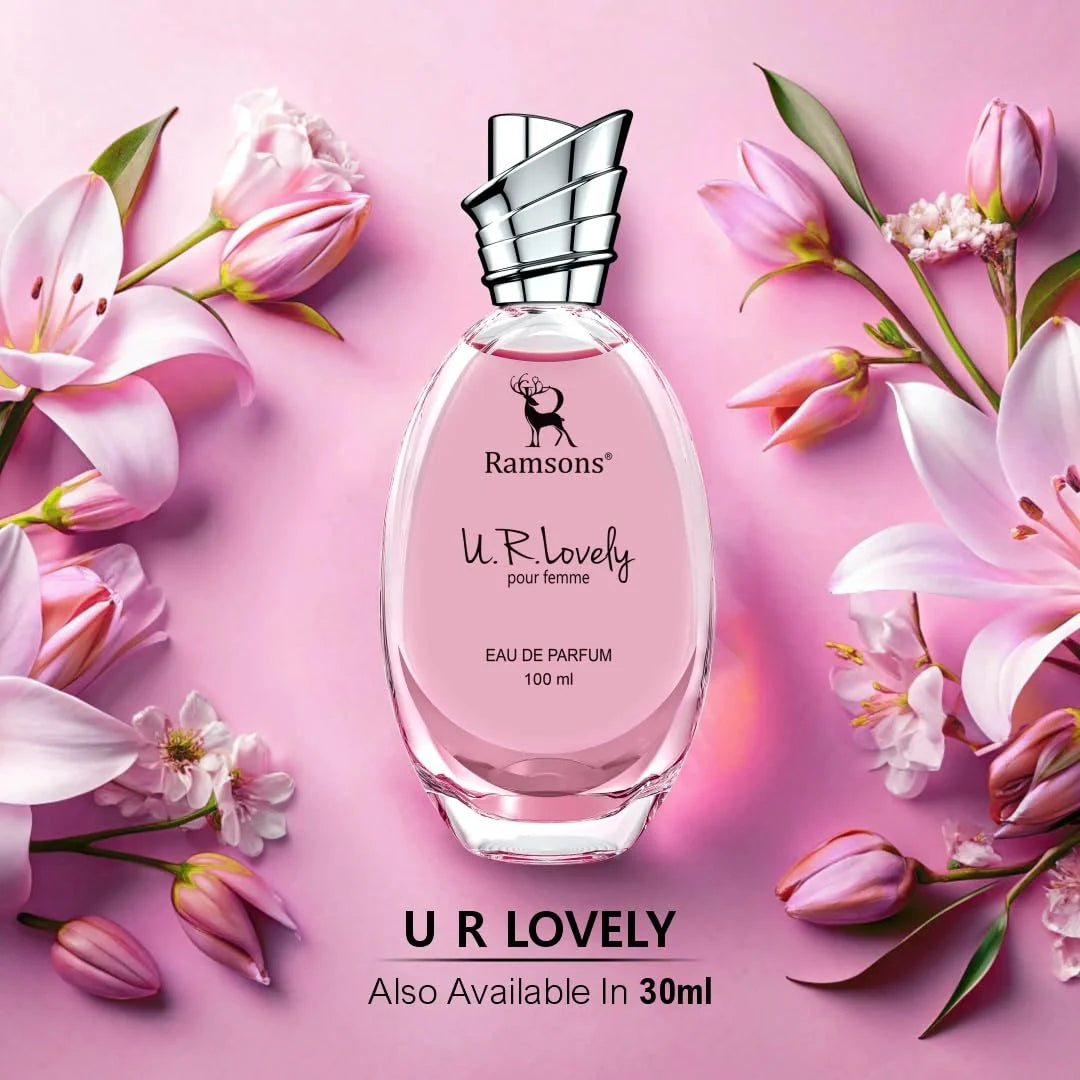 Ramsons - U R LOVELY Eau de Parfum | 100 ML | Perfume For Women