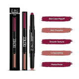 rnelc05lpclr - RENEE 2 In 1 Transfer Not Crayon LC 05, 4gm| Long Lasting & Smudge Proof Formula| Matte Lip Color with 1 Light & Dark Shades| Enriched with Shea Butter - Looknstyle