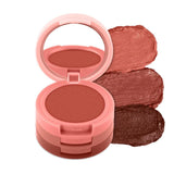 renee glam stack nude - RENEE Glam Stack 3 - In - 1 Lip & Cheek Tint - Nude 4.5gm - 3 Shades in 1, Rich Creamy Natural Seamless Finish - Looknstyle