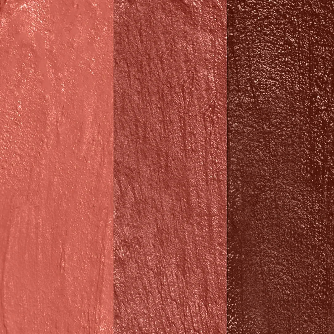 RENEE Glam Stack 3-In-1 Lip & Cheek Tint - Nude 4.5gm - 3 Shades in 1, Rich Creamy Natural Seamless Finish