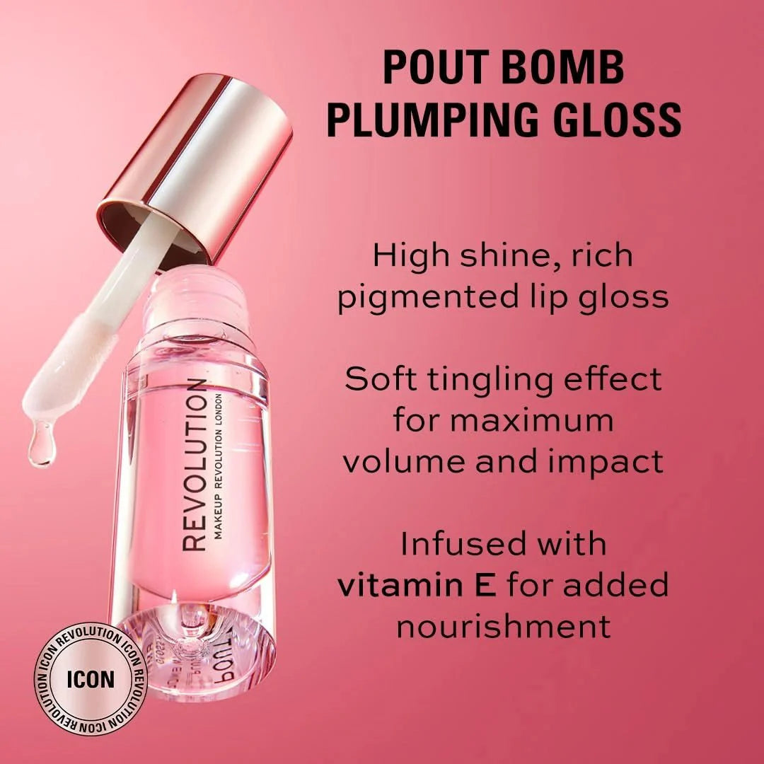 Revolution Beauty London Makeup Revolution Lipgloss Cookie (Metallic) - Deals999