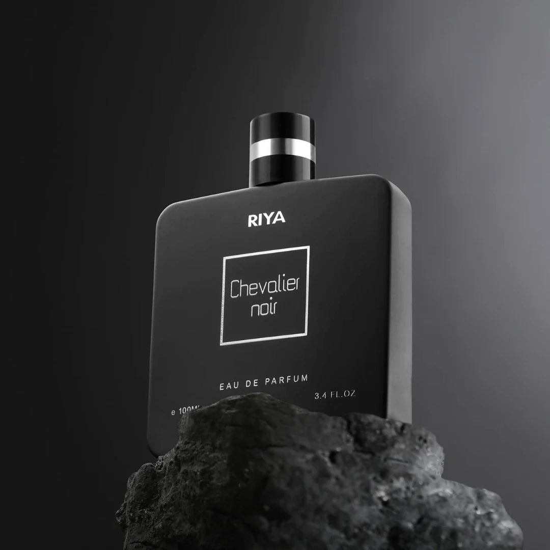 RIYA CHEVALIER NOIR For Men Eau De Parfum Spray Green, Musk, Mossy 100 ML