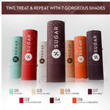 sugar lip balm02 - SUGAR Cosmetics Tipsy Lips Moisturing Balm with Vitamin E, Shea Butter and Jojoba Oil | Tinted Lip Balm with SPF | Lip Protection & Nourishment | 4.5gm - 02 Cosmopolitan - Looknstyle