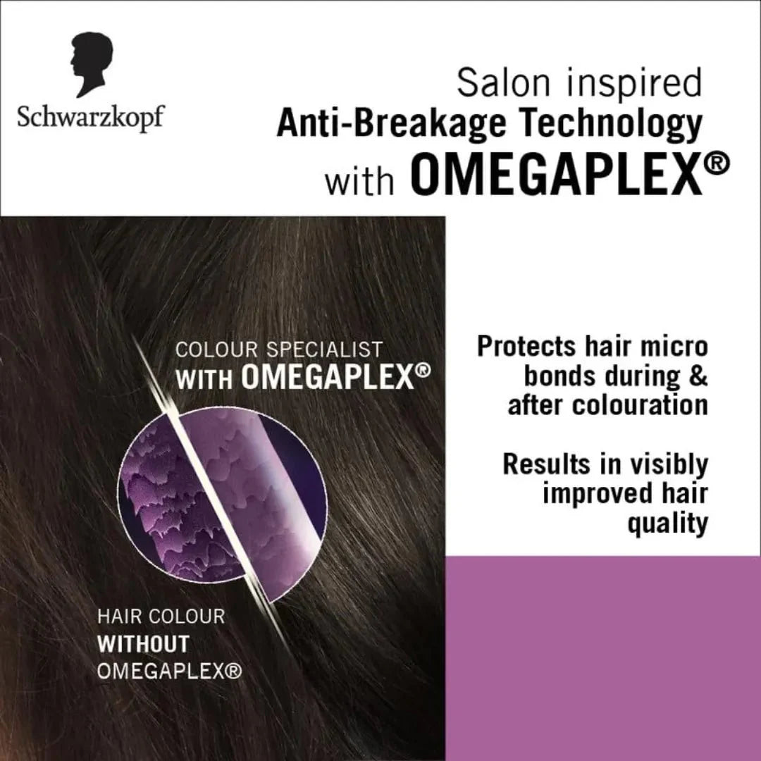 sc5-1n - Schwarzkopf Colour Specialist At Home Permanent Hair Colour - 5.1 Cool Light Brown (165ml) - Looknstyle