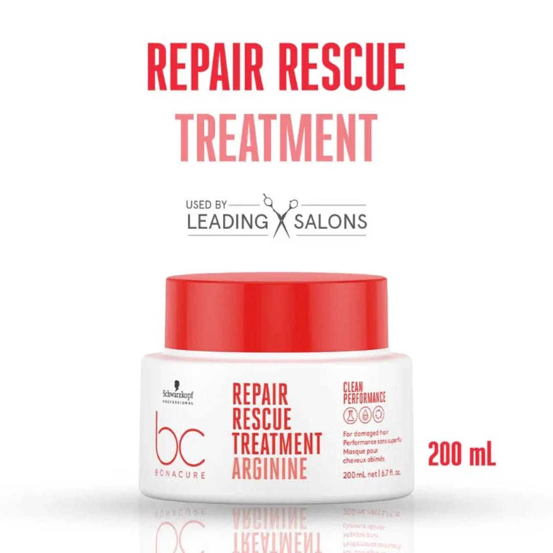 schrpscumsk - Schwarzkopf Professional Bonacure Repair Rescue Treatment With Arginine (200ml) ( Expire 11/2025) - Looknstyle