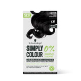 scol1nb - Schwarzkopf Simply Color Permanent Hair Colour - 1.00 Natural Black 142.5 ml - Looknstyle