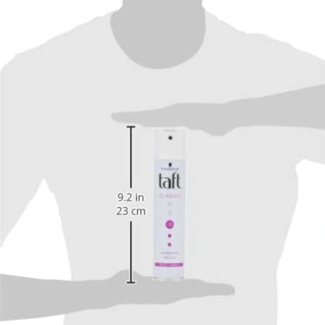 taclshs - Schwarzkopf Taft 3 Classic Hair Spray Hold & Protection (250ml) - Looknstyle