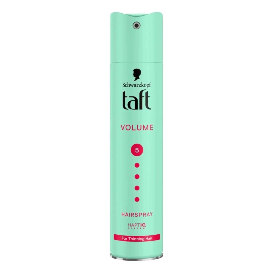 taftvolum - Schwarzkopf Taft Volume Hair Spray Hold Level 5, Hair Mousse for Fine and Thinning Hair (250ml) - Looknstyle