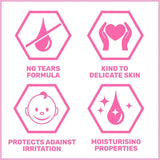 sebabubt - Sebamed Baby Bubble Bath|pH 5.5|With Chamomile|No Tears |200 ml - Looknstyle