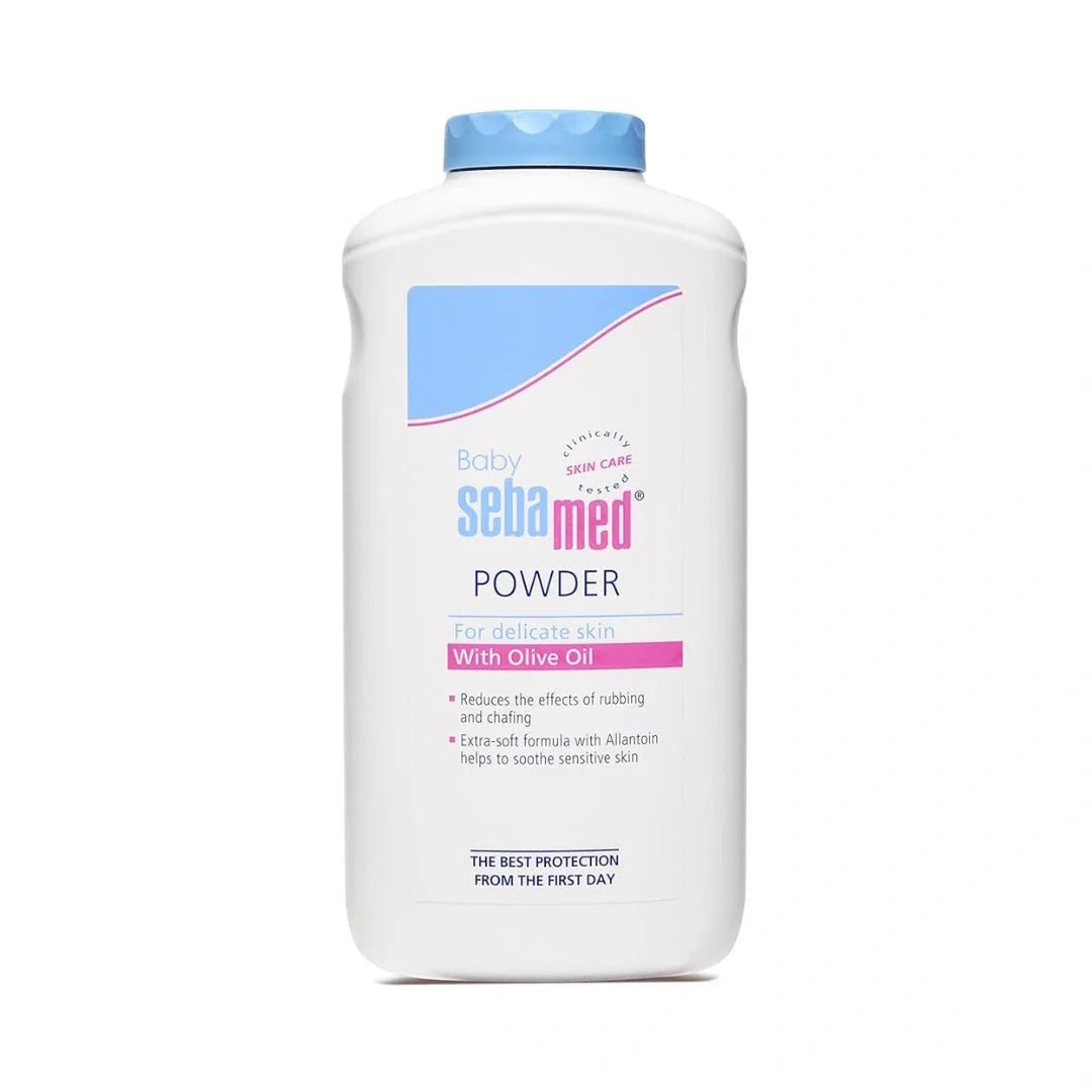 sebbpo - Sebamed Baby Powder| Olive Oil, Allantoin|Keeps newborn’s skin fresh|absorbs sweat|200 gm - Looknstyle
