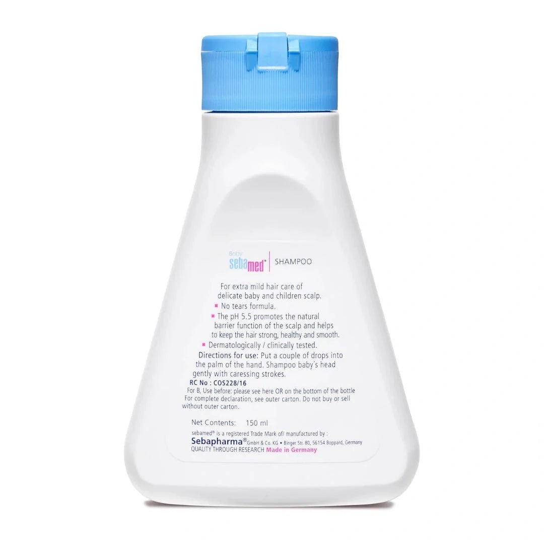 sebbasmp - Sebamed Baby Shampoo|pH 5.5| Ideal for Newborn’s delicate scalp| No Tears | 150 ml - Looknstyle