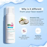 seclfom1 - Sebamed Clear Face Cleansing Foam for Acne prone Skin (50ml) - Looknstyle