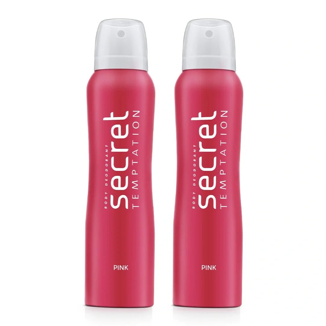 secret2 - Secret Temptation Pink Deodorant for Women, Long Lasting Floral Body Spray (150ml) - Looknstyle
