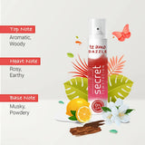 stedocm - Secret Temptation Te Amo Dazzle and Petal No Gas Perfume Body Spray for Women - 120ml (Pack of 2) - Looknstyle