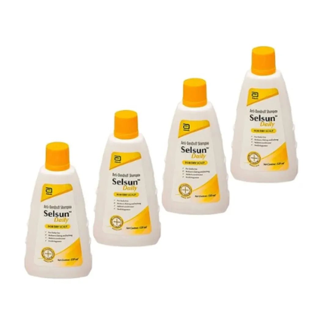 seldal120x4 - Selsun Daily Anti - Dandruff Shampoo for Dry Scalp New Packaging - Looknstyle