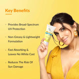 Fixderma Shadow Sunscreen SPF 30+ Pa+++ Gel For Oily Skin | Lightweight, Water Resistant, No White Cast | Broad Spectrum Sunscreen Gel For UVA & UVB Protection | Women & Men | 40gm