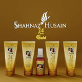 shgolkit - Shahnaz Husain Gold Skin Radiance Timeless Youth Kit - (40GM) - Looknstyle