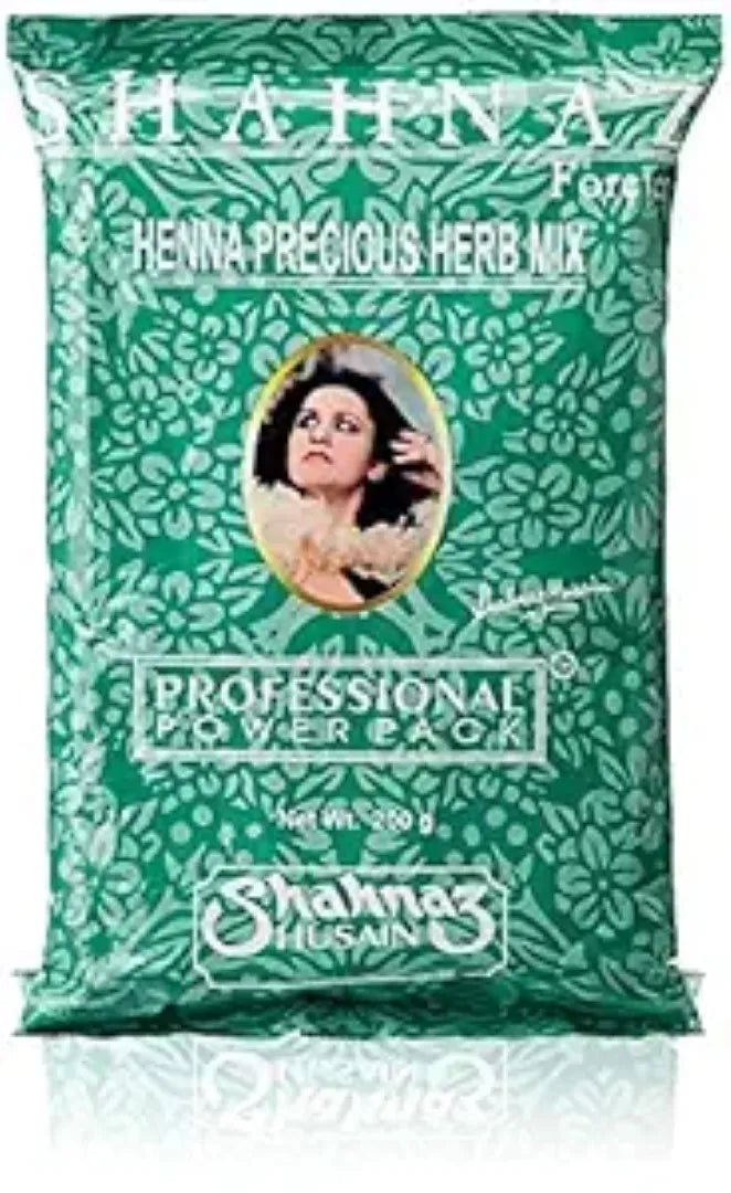shshhena - Shahnaz Husain Henna Precious Herb Mix, 200g (Buy 2 Get 1 Free), BROWN - Looknstyle