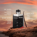 skinnsteele - Skinn By Titan , Steele Long Lasting Fresh Edp For Men - 100 Ml Perfume For Men Liquid Eau De Parfum For Men Premium Fragrance Grooming Essentials - Looknstyle